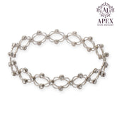 Silver Bracelate Cum Ring