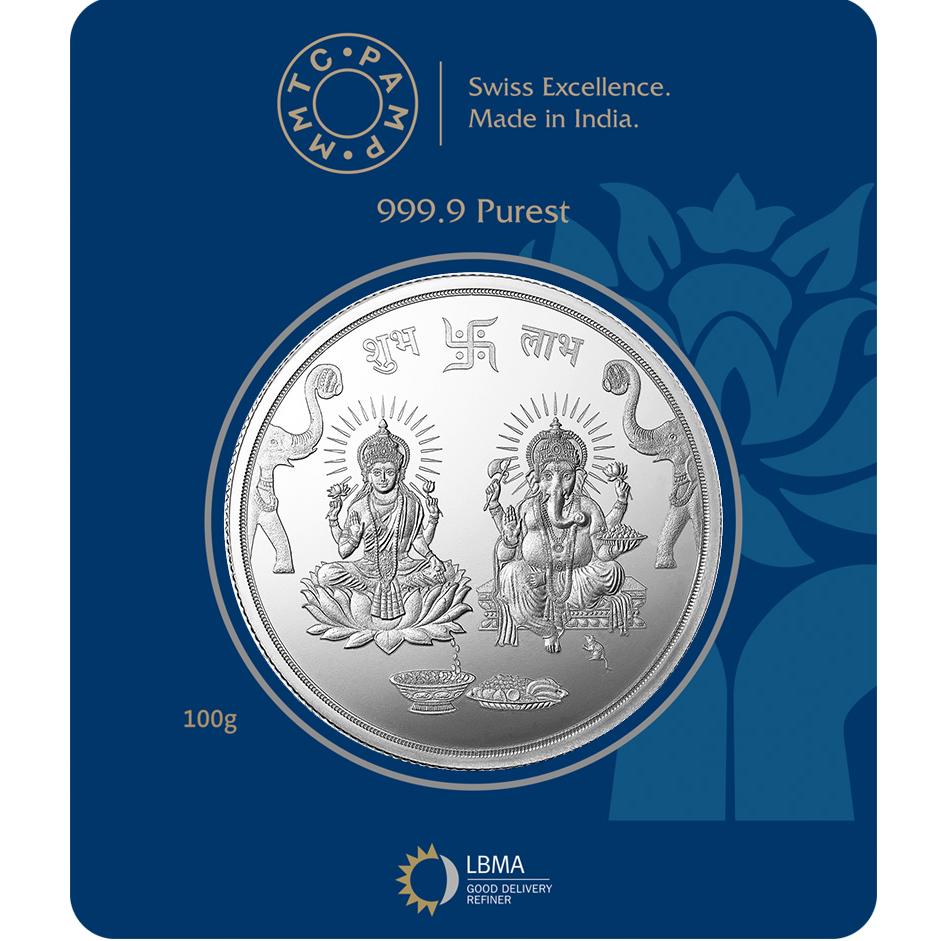 100gm Laxmi Ganesh MMTC-Pamp