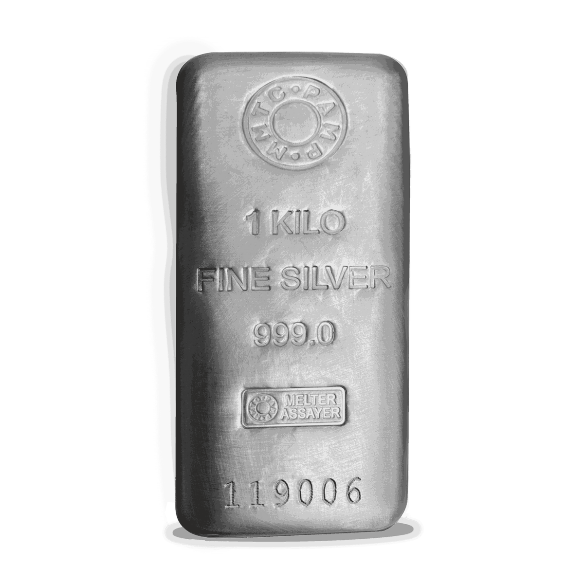 MMTC-PAMP 1Kg Silver Bar 999.9