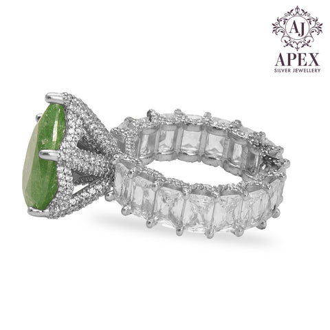 Silver Ladies Ring