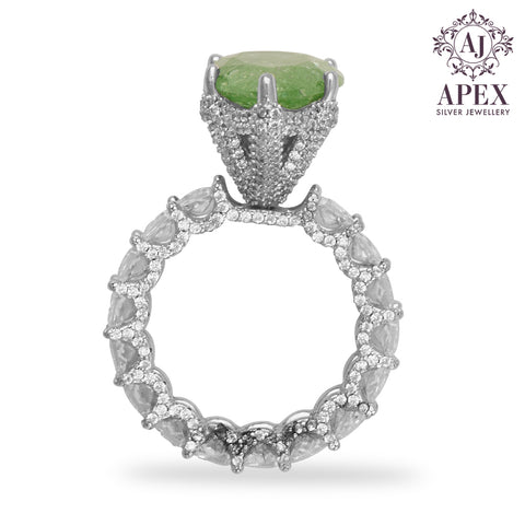 Silver Ladies Ring