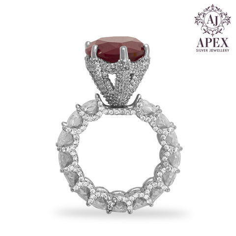 Silver Ladies Ring