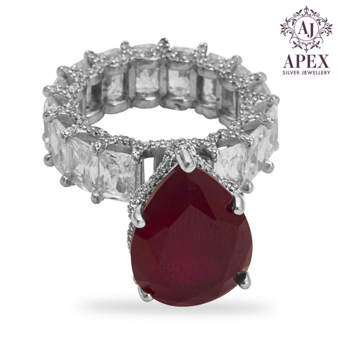Silver Ladies Ring