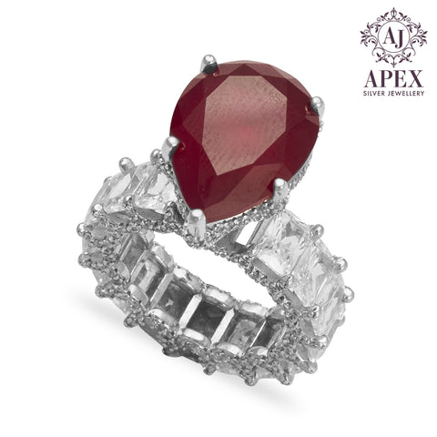 Silver Ladies Ring