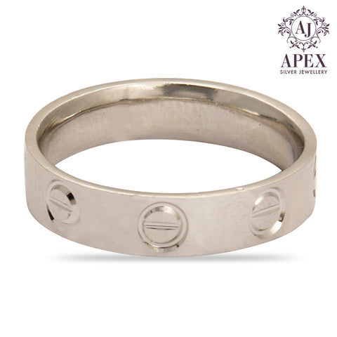 Silver Gents Ring