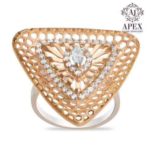 Silver Ladies Ring