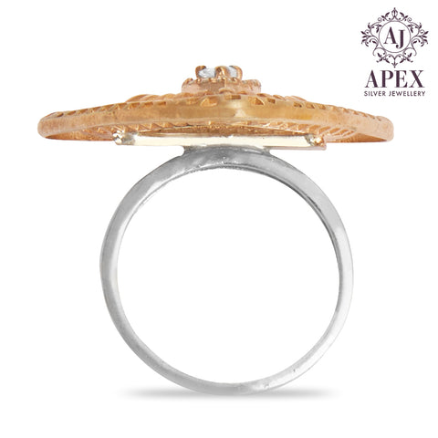 Silver Ladies Ring