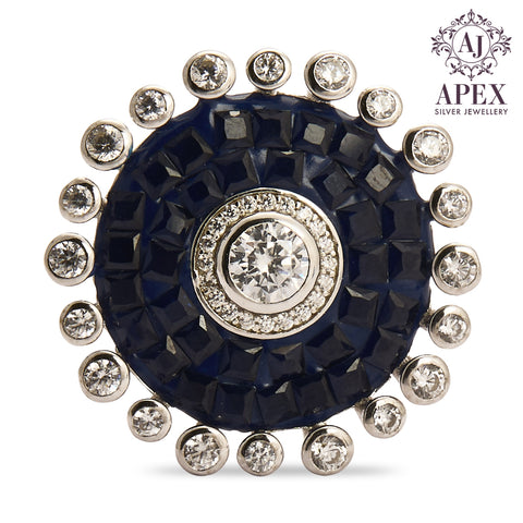 Silver Ladies Ring