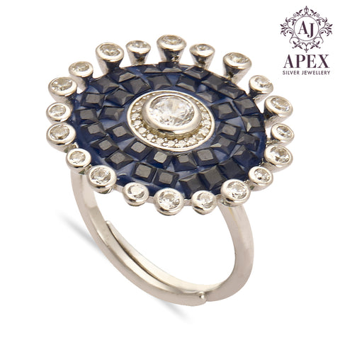 Silver Ladies Ring
