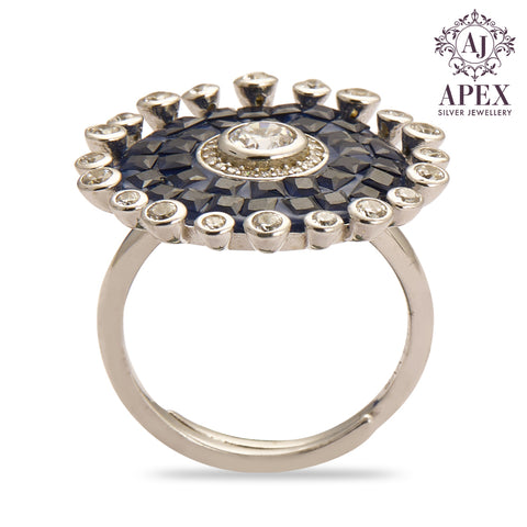 Silver Ladies Ring