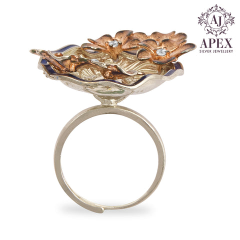 Silver Ladies Ring