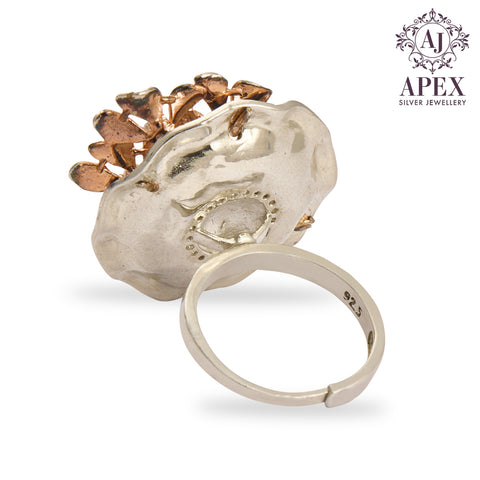 Silver Ladies Ring