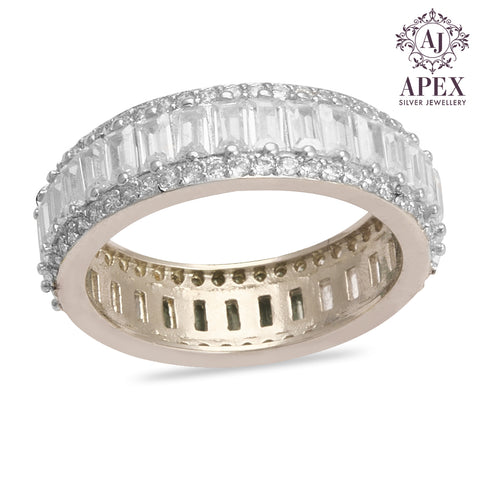 Silver Ladies Ring