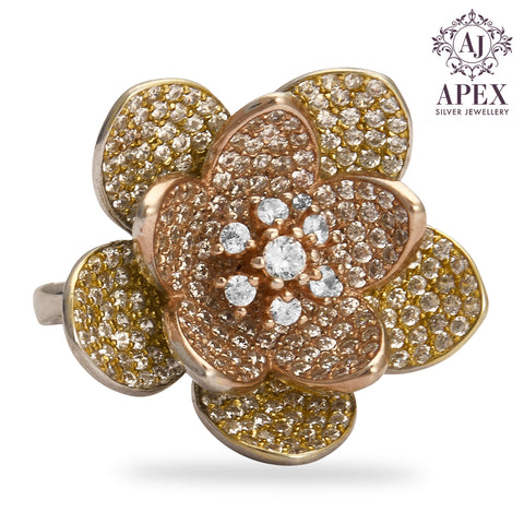 Silver Ladies Ring