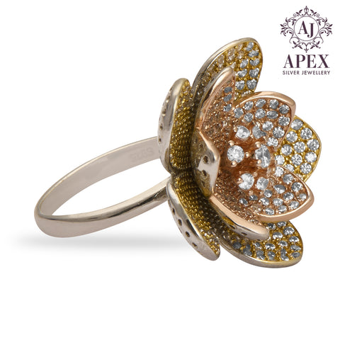 Silver Ladies Ring