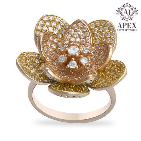 Silver Ladies Ring