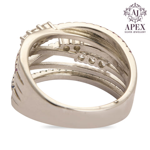 Silver Ladies Ring