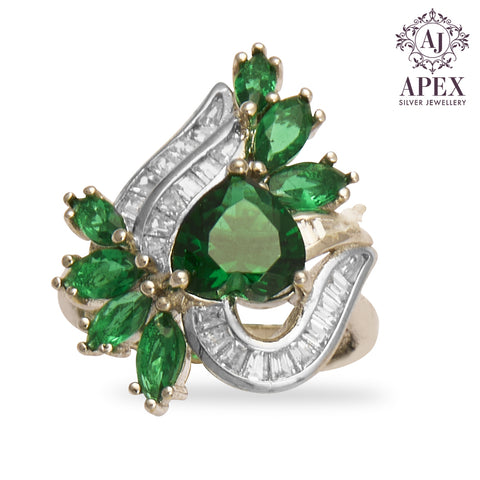 Silver Ladies Ring
