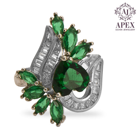 Silver Ladies Ring