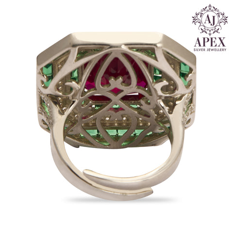 Silver Ladies Ring