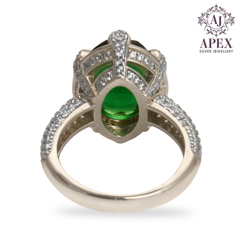 Silver Ladies Ring