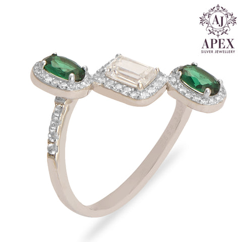 Silver Ladies Ring