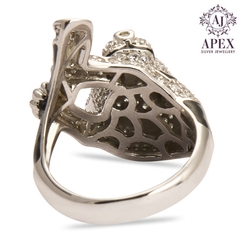 Silver Ladies Ring