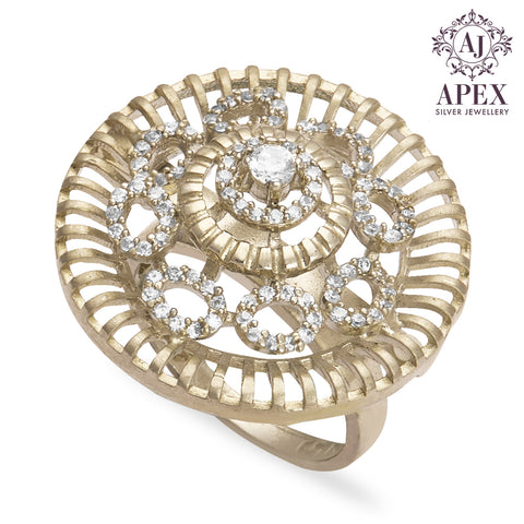 Silver Ladies Ring