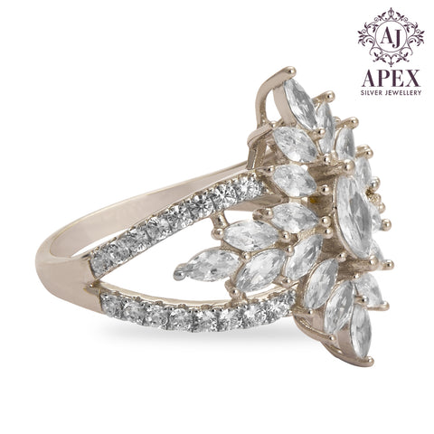 Silver Ladies Ring