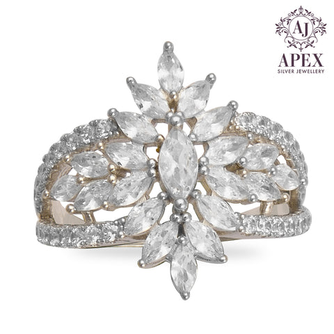 Silver Ladies Ring