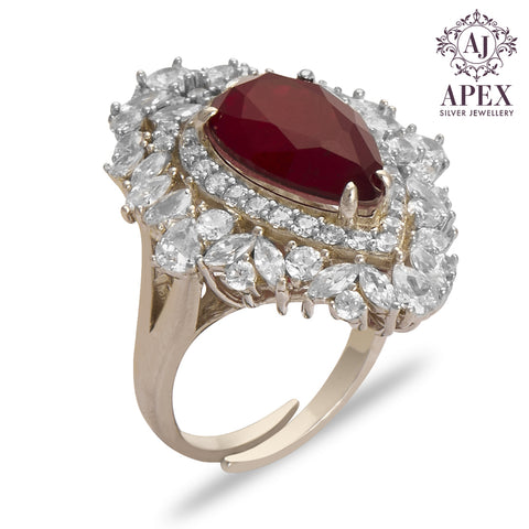 Silver Ladies Ring