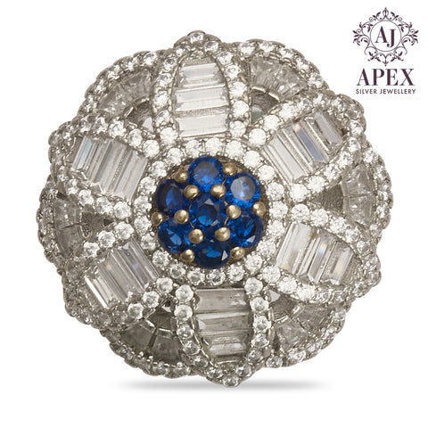 Silver Ladies Ring