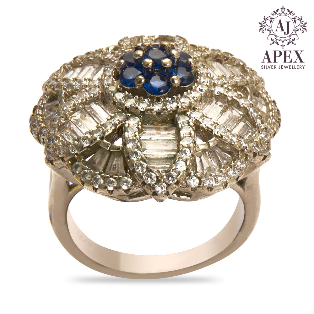 Silver Ladies Ring