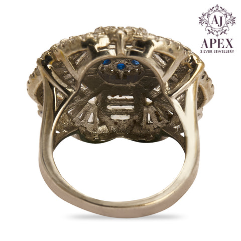 Silver Ladies Ring