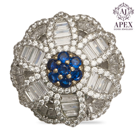 Silver Ladies Ring