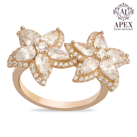 Silver Ladies Ring