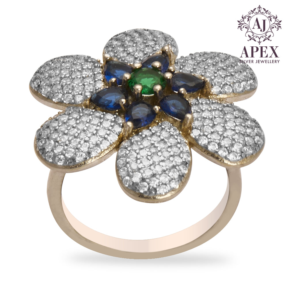 Silver Ladies Ring
