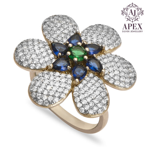 Silver Ladies Ring