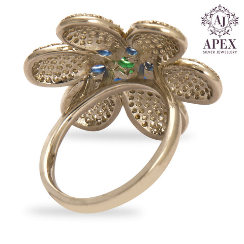 Silver Ladies Ring