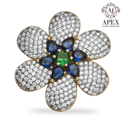 Silver Ladies Ring