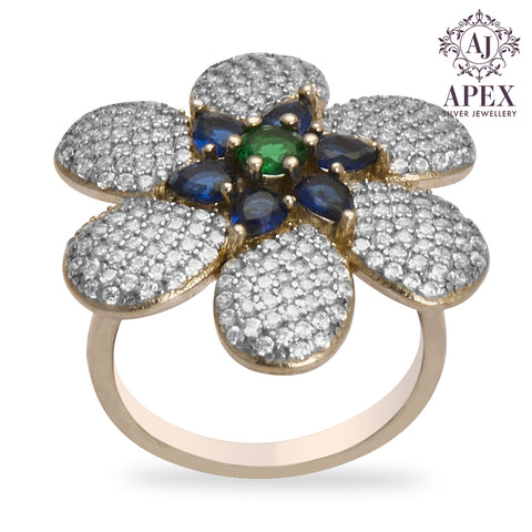 Silver Ladies Ring