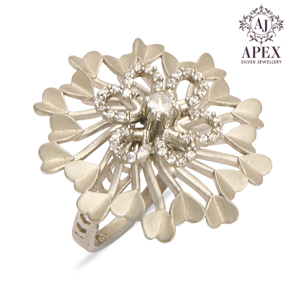 Silver Ladies Ring