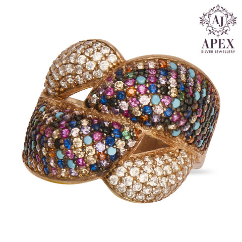 Silver Ladies Ring