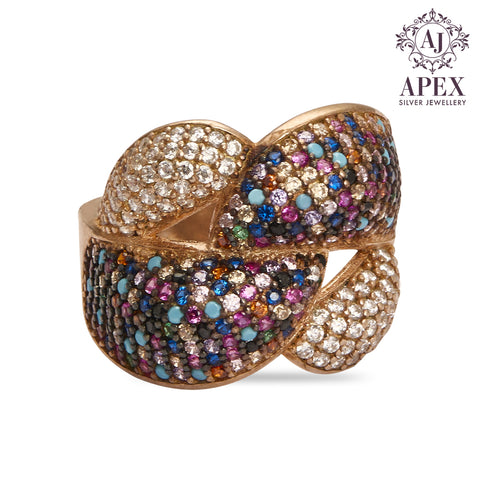 Silver Ladies Ring