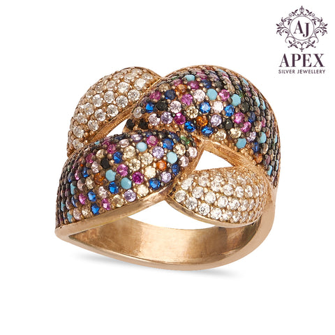 Silver Ladies Ring