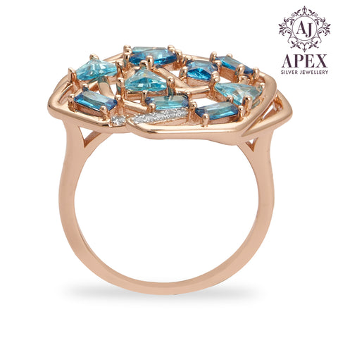 Silver Ladies Ring