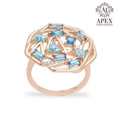 Silver Ladies Ring