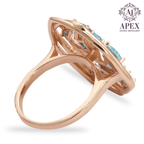 Silver Ladies Ring
