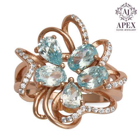 Silver Ladies Ring