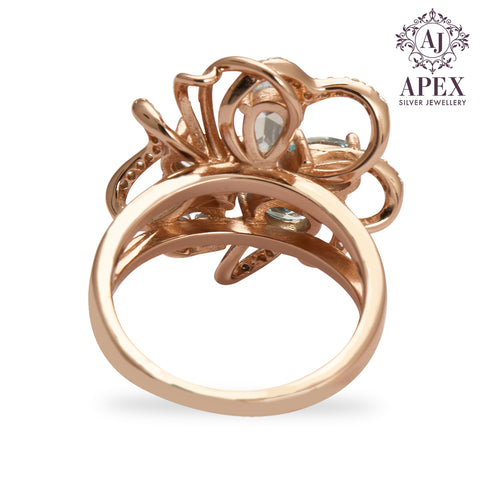 Silver Ladies Ring